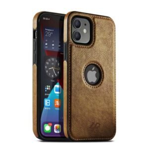 Loom Park iPhone 14 Leather Case Slim Luxury PU Non-Slip Shockproof Protective Covers